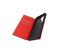 Housse pour Samsung Galaxy S23 Ultra Clapet Portefeuille Fonction Support Vidéo rouge
