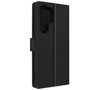 Housse pour Samsung Galaxy S23 Ultra Portefeuille et Support Vidéo noir