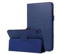 Lobwerk Étui de protection fin pour Samsung Galaxy Tab A7 Lite 2021 SM-T220 SM-T225 8,7" avec fonction support Bleu