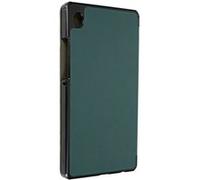 Housse pour Samsung Galaxy Tab A9 Plus Clapet Trifold Support video / clavier Mise en Veille Vert foncé
