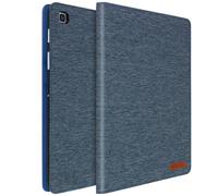 Housse Samsung Galaxy Tab S5e Rangements Cartes Fonction Support Fin Bleu