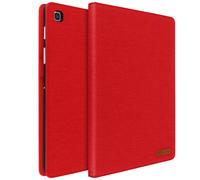 Housse pour Samsung Galaxy Tab S5e Rangements Cartes Fonction Support Fin Rouge