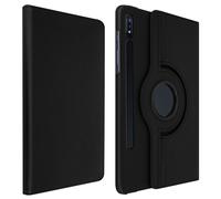 Housse pour Samsung Galaxy Tab S7 Plus 12.4 et S8 Plus Fonction Support Rotatif 360° Noir