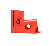 Housse pour Samsung Galaxy Tab S9 FE 10,9 pouces (SM-X510/SM-X516/SM-X518) rotative 360 degrés rouge - Etui cover S9 FE 10.9 protection