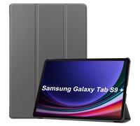 Lobwerk Étui de protection fin pour Samsung Galaxy Tab S9 FE Plus+ X610/X616 2023 12,4" - Avec fonction de mise en veille et réveil