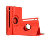 Housse pour Samsung Galaxy Tab S9 Ultra 14,6 pouces (SM-X910/X916B/X918U) rotative 360 degrés rouge - Etui cover protection XEPTIO