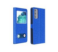 Avizar Housse pour Samsung S20 FE Étui Intégral Double Fenêtre Support Vidéo