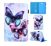 Housse pour Samsung Tab A6 10.1 Pouces, Smart PU Leather Silicone Interne Fonction Stand Housse Protection pour Samsung Galaxy Tab A6 10.1 SM-T580 SM-T585 2016(réveil/Veille Automatique)