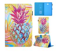 Housse pour Samsung Tab A6 10.1 Pouces, Smart PU Leather Silicone Interne Fonction Stand Housse Protection pour Samsung Galaxy Tab A6 10.1 SM-T580 SM-T585 2016(réveil/Veille Automatique)