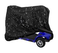 Housse Pour Scooter Electrique - Accessoire de Véhicule Électrique Anti-UV Noir et Anti-Vent | Housse De Stockage Imperméable Pour Scooter De Mobilité | Protection contre la Saleté la Neige la Pluie e