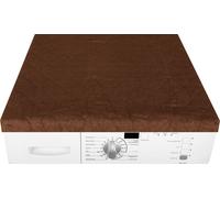 Housse pour sèche-linge/machine à laver 60 x 60 cm Marron