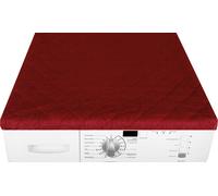 Housse pour sèche-linge/machine à laver 60 x 60 cm rouge