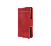Housse pour Smartphone 5.5 à 6 pouces Universelle Porte-cartes Fonction slide Rouge