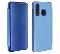 Housse pour smartphone - AVIZAR - Samsung Galaxy A50 - Étui Miroir - Clapet translucide - Coque semi-rigide