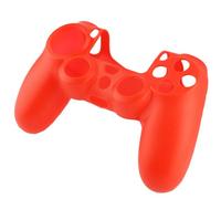 Housse pour Sony Playstation 4 / PS4 - étui protection silicone - Anti choc / rayures - Rouge