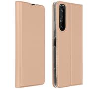 Housse pour Sony Xperia 1 II Étui Folio Porte-carte Support Vidéo rose gold