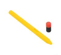 Housse pour Stylet Silicone Souple pour Galaxy Tab pour s11 pour Ultra Grip | pour surface texturée anti-glisse, réduit les pour chutes accidentelles, sécurité accrue, utilisation stable(Yellow)