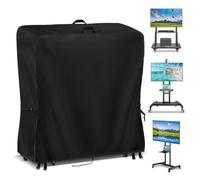 Housse Pour Support TV Extérieur | Protection Pour Support TV Mobile | Protecteurs Écran Télé Étanches Pour Jardin Terrasse Cour Extérieur