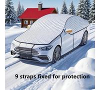 Housse pour SUV et camion toutes saisons - Oxford résistant, protection contre la neige, la grêle, la pluie et la poussière, protection extérieure contre le vent.