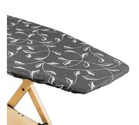 Housse pour Table à Repasser, Compatible avec Modèles Foppapedretti, Couleur Argent/Gris, Rechange Élastique, Tissu 100% Coton, 115 x 63 cm, Made in Italy