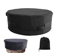 Housse pour table de feu - Pour jardin, cour, terrasse, pelouse, prairie, etc