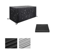 Housse Pour Table De Jardin ExtéRieur 100x75x75cm/LxWxH RéSistant ImperméAble Tissu Bache Salon De Jardin Avec RevêTement Pvc. Durable Housse Salon De Jardin, IdéAl Pour Table, Salon De Jardin
