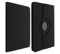 Avizar Housse pour tablette Étui universel 10 pouces Clapet Stand rotatif 360° Noir