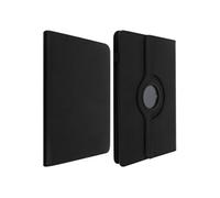 Avizar Housse pour tablette 7 pouces Étui universel Clapet Stand rotatif 360° Noir