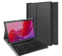 Housse pour Tablette avec Clavier Compatible avec Lenovo Tab M11 - Étui Clavier Bluetooth AZERTY - Noir
