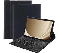 Housse pour Tablette avec Clavier Compatible avec Samsung Galaxy Tab A9 Plus - Étui Clavier Bluetooth QWERTZ - Noir