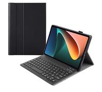 Housse pour Tablette avec Clavier Compatible avec Xiaomi Pad 5 - Étui Clavier Bluetooth AZERTY - Noir