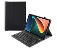Housse pour Tablette avec Clavier Compatible avec Xiaomi Pad 5 - Étui Clavier Bluetooth QWERTY - Noir