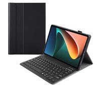 Housse pour Tablette avec Clavier Compatible avec Xiaomi Pad 5 - Étui Clavier Bluetooth QWERTZ - Noir