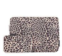 Housse pour tablette avec petite pochette pour iPad 10.2/ iPad Air 10.9/ iPad Pro 11, Samsung Galaxy Tab A7 10.4/ Tab S7 11/ Tab S6 Lite 10.4, Microsoft Surface Go 2 10.5, Chuwi Hi10 X 10.1 Léopard