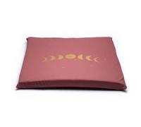 Housse pour tapis de méditation phases de lune coton BIO (GOTS) -- 65x65x5cm ; 239g