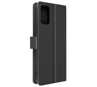 Housse pour TCL 403 support vidéo portefeuille simili cuir Noir