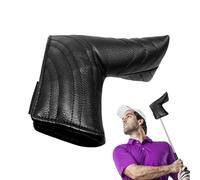 Housse pour tête de putter de golf - Fermeture magnétique - Housse imperméable pour club de golf | Protection de club de golf en cuir PU, étui universel, accessoires magnétiques durables