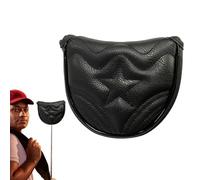Housse pour tête de putter de golf - Fermeture magnétique - Housse imperméable pour club de golf | Protection de club de golf en cuir PU, étui universel, accessoires magnétiques durables
