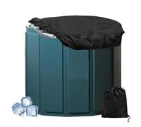 Housse pour thérapie Froide | Protection Douche Froide - Housse de Seau élastique pour Salle de Bain de Glace, pour gymnases, Escalade, Spa, Jardin, Piscine extérieure, Camping