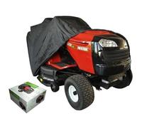 Housse pour tondeuse autoportée - JARDIN PRATIC - L 203 x l 127 x H 137 cm - Polyester noir