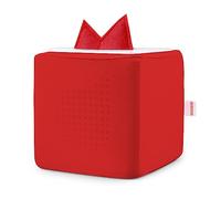 Housse pour Toniebox, avec housse pour oreilles Tonie, anti-taches, rouge