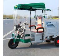 Housse pour Tricycle avec Fermeture éclair pour antenne, Grande Taille, Universelle pour Tricycle Adulte et électrique, Toutes Saisons (Vert, 120 cm/47,2 Pouces)