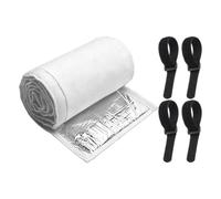Housse pour tuyau de clim portable Manchon isolé de tube cuivre 25,4 x