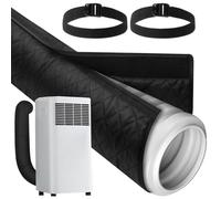 Housse Pour Tuyau De Climatiseur - Manchon Isolant pour Conduit de Ventilation | Enveloppe Protectrice pour Tubes pour Salon Sous-sol Appartement Bâtiments Commerciaux Hiver