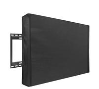 Housse pour TV d'extérieur de taille standard 60" - avec couvercle inférieur - Housses résistantes aux intempéries pour télévision de 55,9 à 178,8 cm I (gris, 40 à 42 pouces)