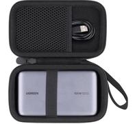 Housse Pour Ugreen Nexode 100W Batterie Externe 20000Mah 25188 Power Bank,Non Compris Nexode Power Bank,Noir(Étui Uniquement)