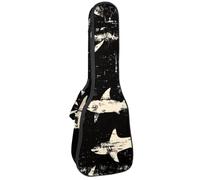 Housse pour ukulélé de concert de 58,4 cm avec motif voiture de sport vintage et drapeau à carreaux, imperméable et durable, Multicolore 10., 25.9x9x3.1in/66x23x8cm, Organiseur de sac