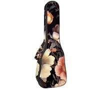 Housse pour ukulélé de concert de 58,4 cm avec motif voiture de sport vintage et drapeau à carreaux, imperméable et durable, Multicolore 04, 25.9x9x3.1in/66x23x8cm, Organiseur de sac