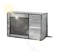 Housse pour unité de climatisation extérieure, étanche à la poussière et imperméable en feuille d'aluminium, bloque le extérieur - pour terrasse, jardin, terrasse, balcon, cour