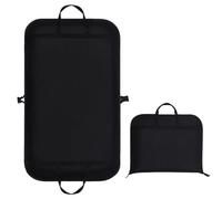 Housse pour vêtements Sacs à vêtements en Tissu Oxford rayé, Housse Anti-poussière for vêtements, étui de Protection for Robe, Pack de Costume Anti-poussière(Dark Grey)